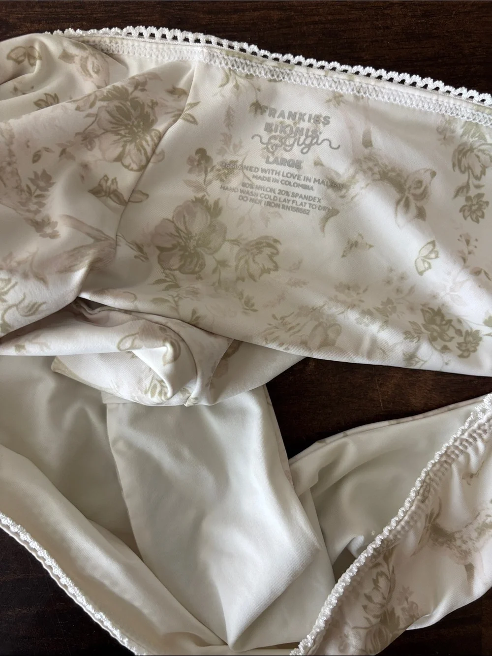 Frankie's Bikini Gigi Hadid Bikini bottoms size Large